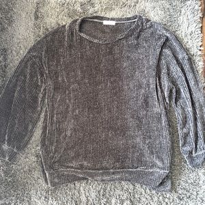 VICI Grey Sweater First Love By Lovelyn-Size Large *Never worn, without tags*